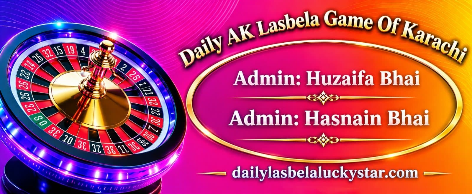 Daily Ak Lasbela Game Of Karachi - Admin Admin Huzaifa Bhai